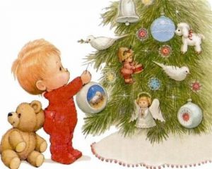 Стоит ли ставить новогоднюю елку, если в доме годовалый ребенок