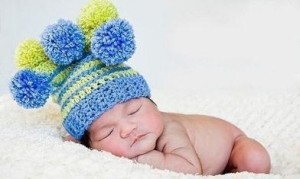 шапки новорожденным